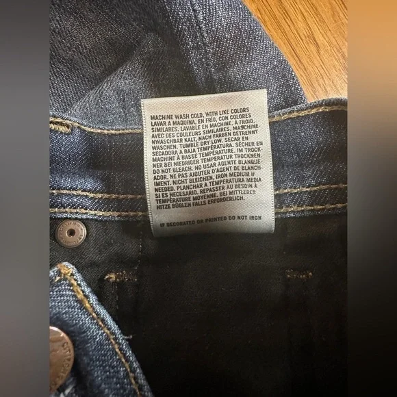 Citizens of Humanity Women’s Jeans Size 28 Ava Low Waist Straight Leg Stretch - Picture 11 of 15